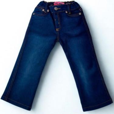 Imagem de Calça Jeans Para Bebe Menina Country Recem Nascido Infantil - Kenttana