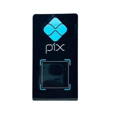 Imagem de Placa QR Code Pix Acrílico Display de Balcão para Comércio - Drackma