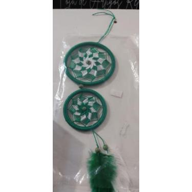 Imagem de Mandala em pena cor verde - Dandara