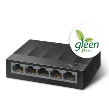 Imagem de Switch Gigabit 5 Portas LS1005G 10-100-1000Mbps Comutação 10Gbps Eficiente TP-Link