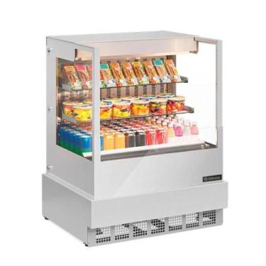Imagem de Vitrine Refrigerada Aberta Vertical Gelopar GGEA100 110L Branco 220V