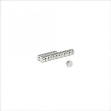 Imagem de 200 Ímãs De Neodímio 4x2 Mm N35 - Accumag