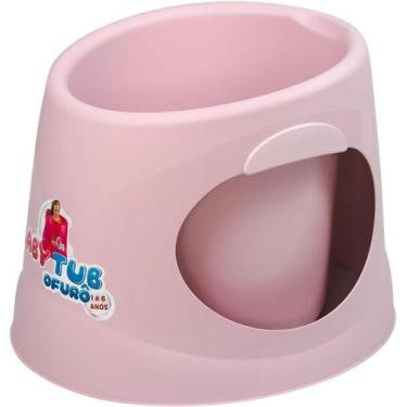 Imagem de Banheira Babytub Ofuro De 1 A 6 Anos Candy Rosa, BBT04
