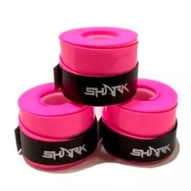 Imagem de Overgrip Beach Tennis Kit com 3 Unidade Shark Rosa, Único, Unissex, Pi
