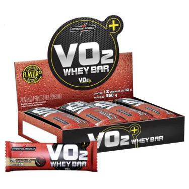 Imagem de Vo2 Whey Bar Cookies 30G - 12 Unidades - Integralmedica