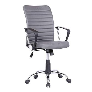 Imagem de Cadeira de Escritório Diretor Giratória Oslo Cinza