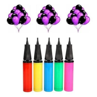 Imagem de Bombinha De Ar Manual Para Balão Inflador Encher Inflar