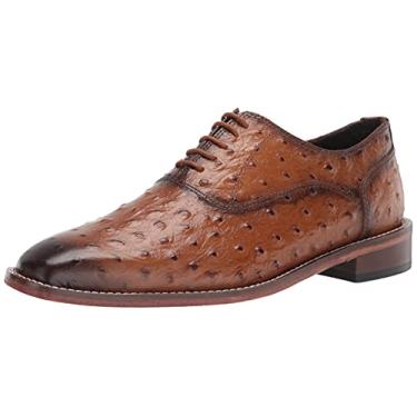 Imagem de STACY ADAMS Sapato Oxford masculino Roselli com sola de couro, Bronzeado, 8