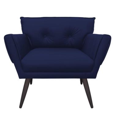Imagem de Poltrona Anitta Corino Azul Marinho