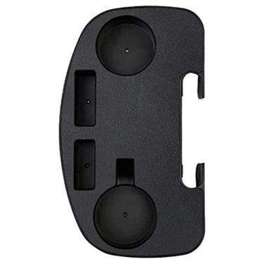 Imagem de Newmind Suporte de copo de mesa lateral reclinável para lanche com slot para celular para praia ao ar livre