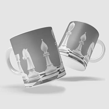 Imagem de Caneca Jogo Tabuleiro Xadrez 10