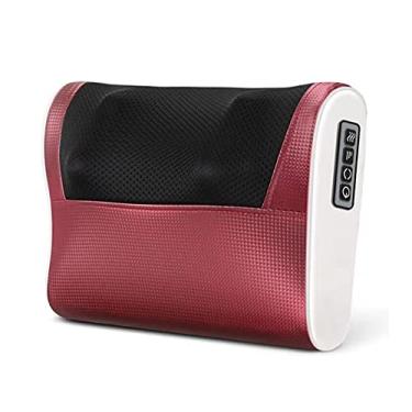 Imagem de Mingzhe Massageador de Pescoço Shiatsu Ombro Massageador de Costas com Calor 4D Travesseiro de Massagem Elétrica com 16 Cabeças 3 Modos para Costas Cervical Ombro Pé Corpo Músculo Dor Alívio Present