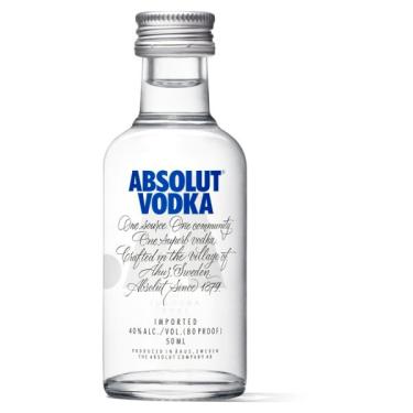 Imagem de Miniatura Vodka Absolut 50Ml Nova Embalagem