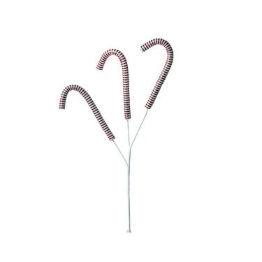 Imagem de Pick Natalino C/3 Candies Listradas 1un 38x22x5cm 1470456