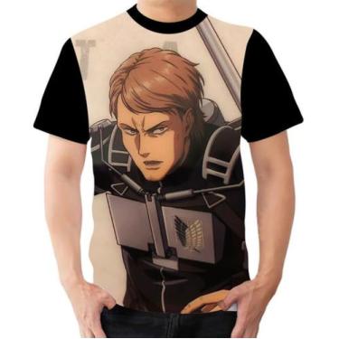 Imagem de Camiseta Camisa Personalizada Jean Anime Attack On Titan 3 - Dias No E