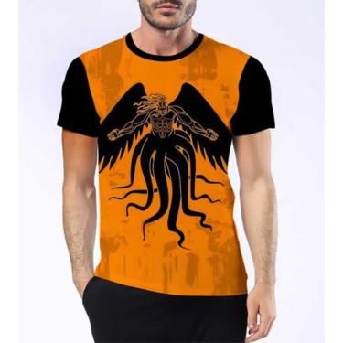 Imagem de Camiseta Camisa Tifão Mitologia Besta Zeus Olimpo Gaia Hd 7 - Dias No