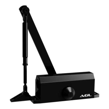 Imagem de Mola Aérea Agl Força 2 Para Porta  Agl Preta