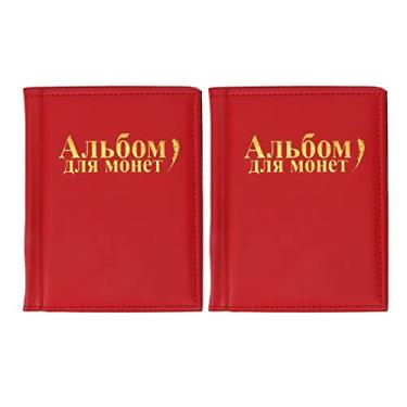 Imagem de Álbum para Coleção de Moedas, 2 Peças, Suporte para Coleção de Moedas, 250 Bolsos, Dupla Face, Transparente, Livros para Coleta de Moedas para Colecionadores de Moeda de um Centavo