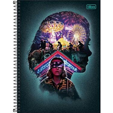 Imagem de Caderno Universitário 10x1 160 fls C.D. Tilibra - Stranger Things 2