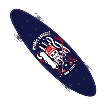 Imagem de Skateboards for Kids，Long Boards Skateboard Deck，complete Skateboard, Cruiser Skateboards for Beginners and Professionals, High-elastic PU Color Skateboard Wheels (Color : LATT LIV