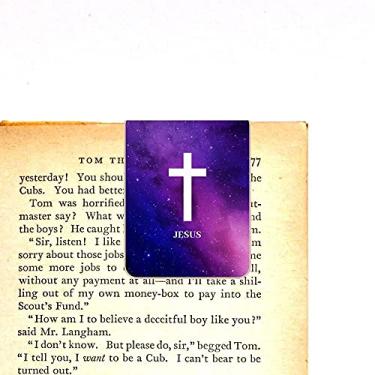 Imagem de Marcador de Página Magnético - Bíblico Jesus Cristão