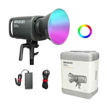 Imagem de Luz de vídeo LED Aputure Amaran 150C RGBWW, 150W 2500K a 7500K Bowens Mount RGB Cob Luz de vídeo com controle de aplicativo Sidus Link