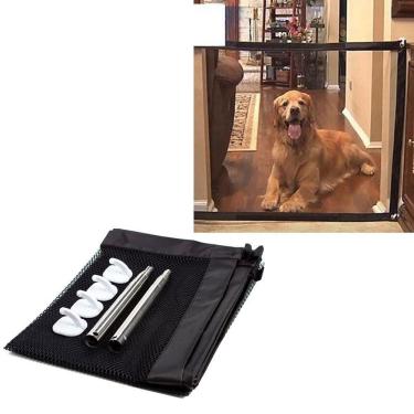 Imagem de Tela Grade Pet Para Cachorro Porta Casa Gato Cao Bebe