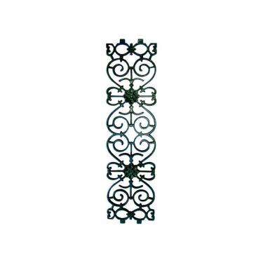 Imagem de Grade Ferro Fundido Ramada Estreita Sacada Varanda 77x20cm