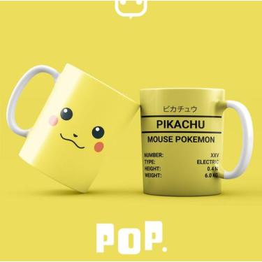 Imagem de Caneca Personalizada - Pokémon - Pikachu - Pop.