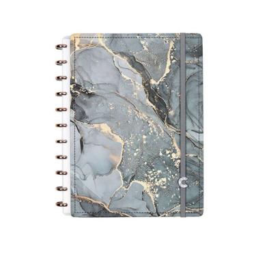 Imagem de Caderno Inteligente Ônyx Tamanho Grande de Disco 80 Folhas Offset 90