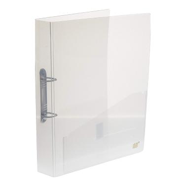 Imagem de Fichário Ofício Para Arquivo 2 Argolas Transparente Cristal