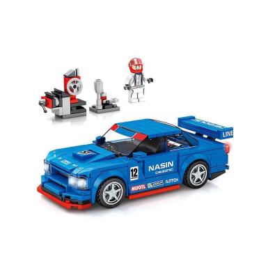 Imagem de Speed Champion Dodge Viper Racing 336pcs Blocos de Construção do Carro