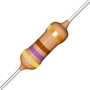 Imagem de Resistor 470R -1/4W-5% Kit com 100 Unidades - Para Eletrônica
