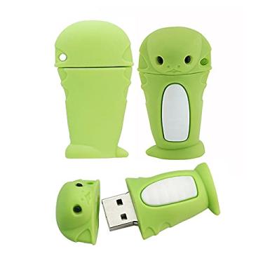 Imagem de 64 GB Cartoon 12 Animais Simbólicos USB Flash Drive U Disk USB 2.0 Dados USB Flash Disk Memory Stick Pen Drive Dispositivo de Armazenamento USB Disco Flash de Armazenamento Externo Disco USB (Cobra)