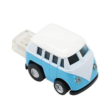 Imagem de 16 GB Bus Modelo 3.0 USB Flash Drive Pen Drive Armazenamento de Dados Pen Drive Pen Drive Pen Drive USB Drive USB 3.0 Flash Drive - Azul Claro