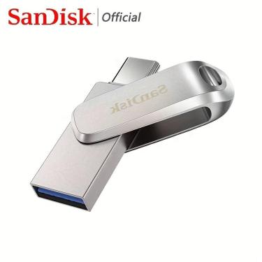 Imagem de Pendrive Sandisk Tipo C Ultra Dual Drive Luxe 64GB