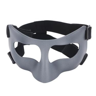 Imagem de Protetor de nariz, protetor de nariz ajustável para nariz quebrado, máscara facial de medicina esportiva para futebol e esportes de basquete para adultos e adolescentes