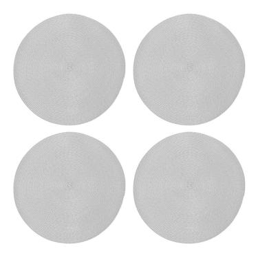 Imagem de Jogo Americano 4 Peças Alegro Prata - Casambiente Jgam027