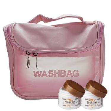 Imagem de Necessaire Washbag + 2 Parafinas Bronzeadora Lorkin FPS8 30 gr Gold