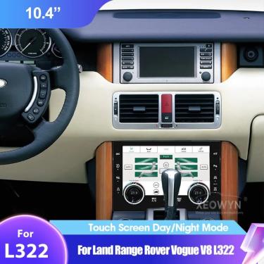 Imagem de Painel AC Climate Control Board  10.4 Polegada Touch Screen  estéreo para carro  gama  Land Rover
