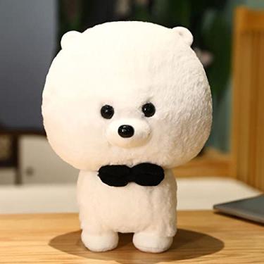 Imagem de BYBYCD Brinquedo de pelúcia fofo cachorro de pelúcia poodle da Pomerânia husky brinqued...