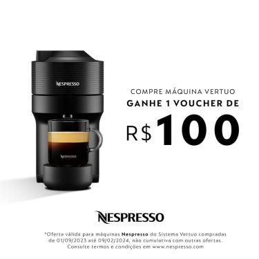 Imagem de Cafeteira Nespresso Vertuo Pop Preto