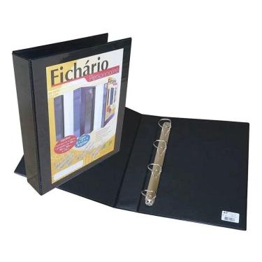 Imagem de Fichario Universitário Acp Oficio 4 Argolas 75Mm