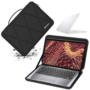 Imagem de Smatree Capa protetora rígida de EVA compatível com Dell Latitude 7330 de 13,3 polegadas, para laptop Latitude 3140 ou 2 em 1, para laptop Chromebook 3110/3120 ou 2 em 1, bolsa antichoque para