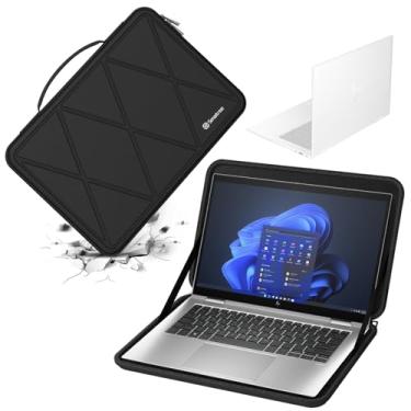 Imagem de Smatree Capa protetora rígida de EVA compatível com notebook 2 em 1 HP Elite x360 830 G11 de 13,3 polegadas, para notebook HP Envy X360 13, EliteBook 830 G11/G10/G9/EliteBook 835 (X8032)