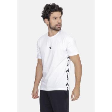 Imagem de Camiseta Diadora Logo Applique Off White