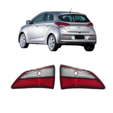 Imagem de Lanterna Tampa Traseira Hb20 Hatch 2012 a 2015 C/Ré Cristal (Lado Direito)