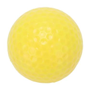 Imagem de Bola de golfe flutuante de 2 camadas, bola flutuante de golfe, bola de golfe flutuante para prática, bola de golfe aquático, água flutuante, esporte ao ar livre, bola de campo de golfe,(Amarelo)