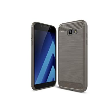 Imagem de Capa para Samsung Galaxy A5 (2017) /A520, Manyip Capa de material de fibra de carbono TPU, capa ultrafina fina, antiderrapante, antiimpressões digitais, capa protetora simples e elegante para Galaxy