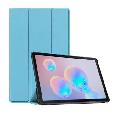 Imagem de Capa Case Smart Para Galaxy Tab S6 (Tela 10.5") - C7 COMPANY (Azul Claro)